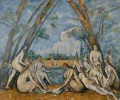 Grandes bañistas 2 Paul Cezanne
